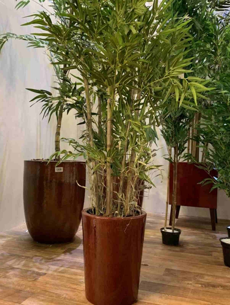  rvore Artificial Bambu  Planta Ornamental Decorativa R 