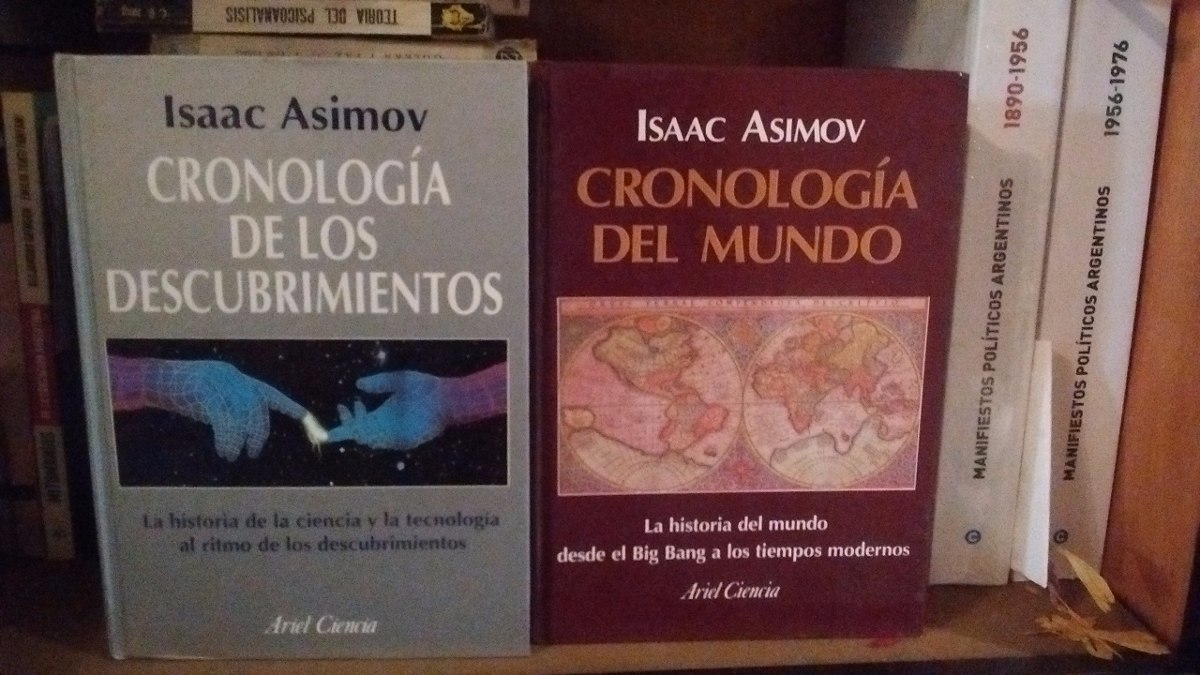 asimov - cronología del mundo + de los descubrimientos ariel. Cargando zoom.