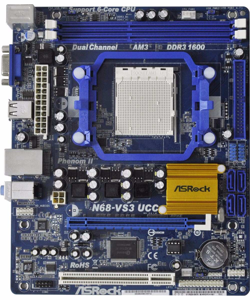 Drivers Asrock N68-VS3 UCC