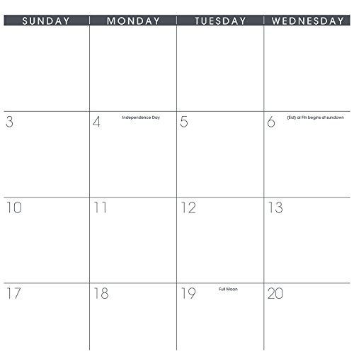 at a glance academic year monthly planner july 2016 dec