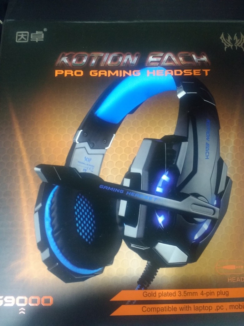 Auriculares Gamer Headset Kotion Each G9000 Ps4pc 130000