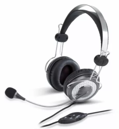 auriculares microfono headset genius hs-04su cancela ruido