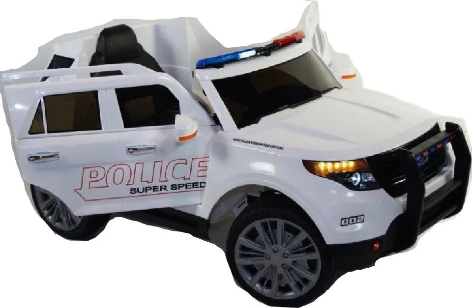 auto de policia a control remoto