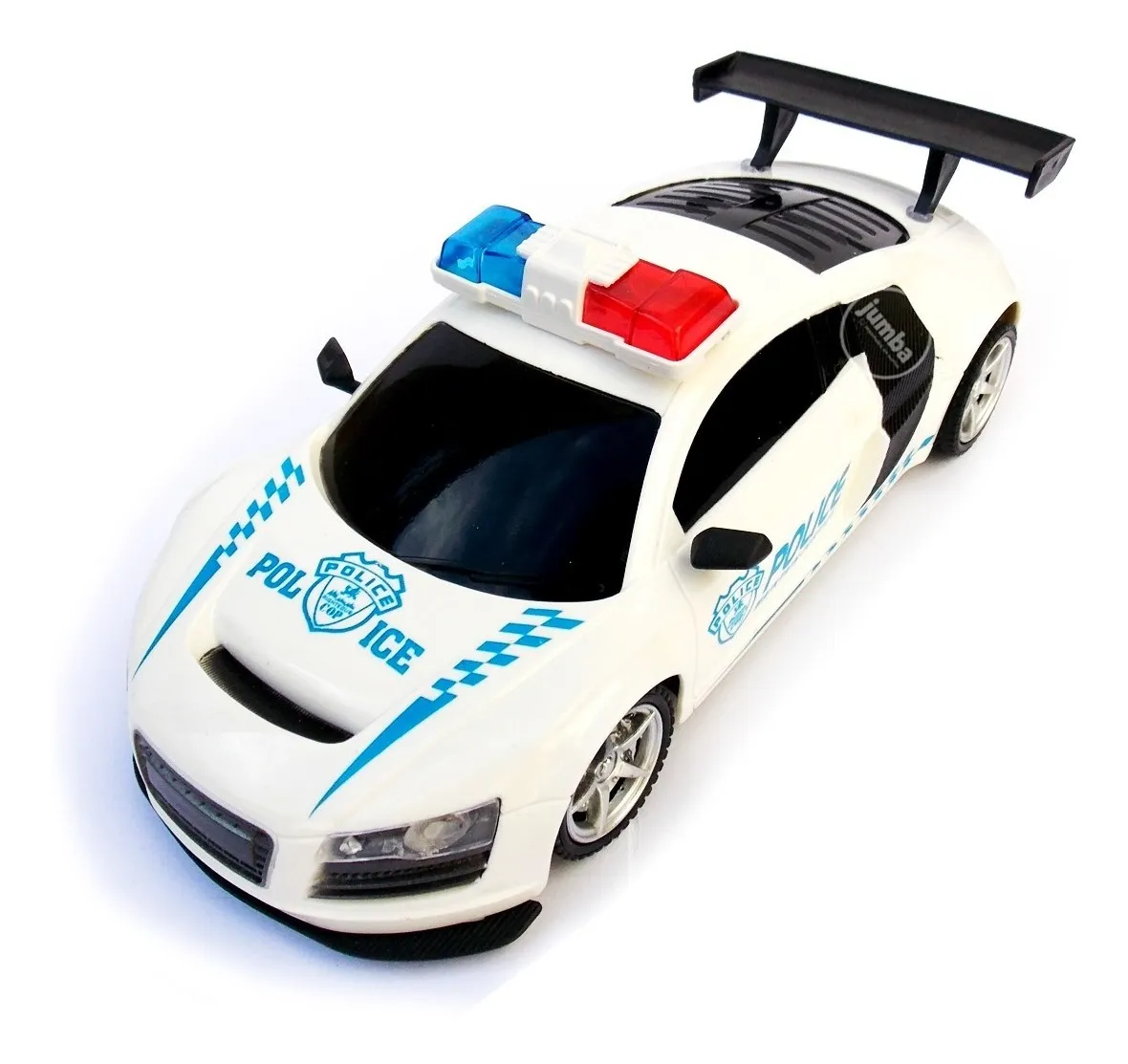 auto de policia a control remoto