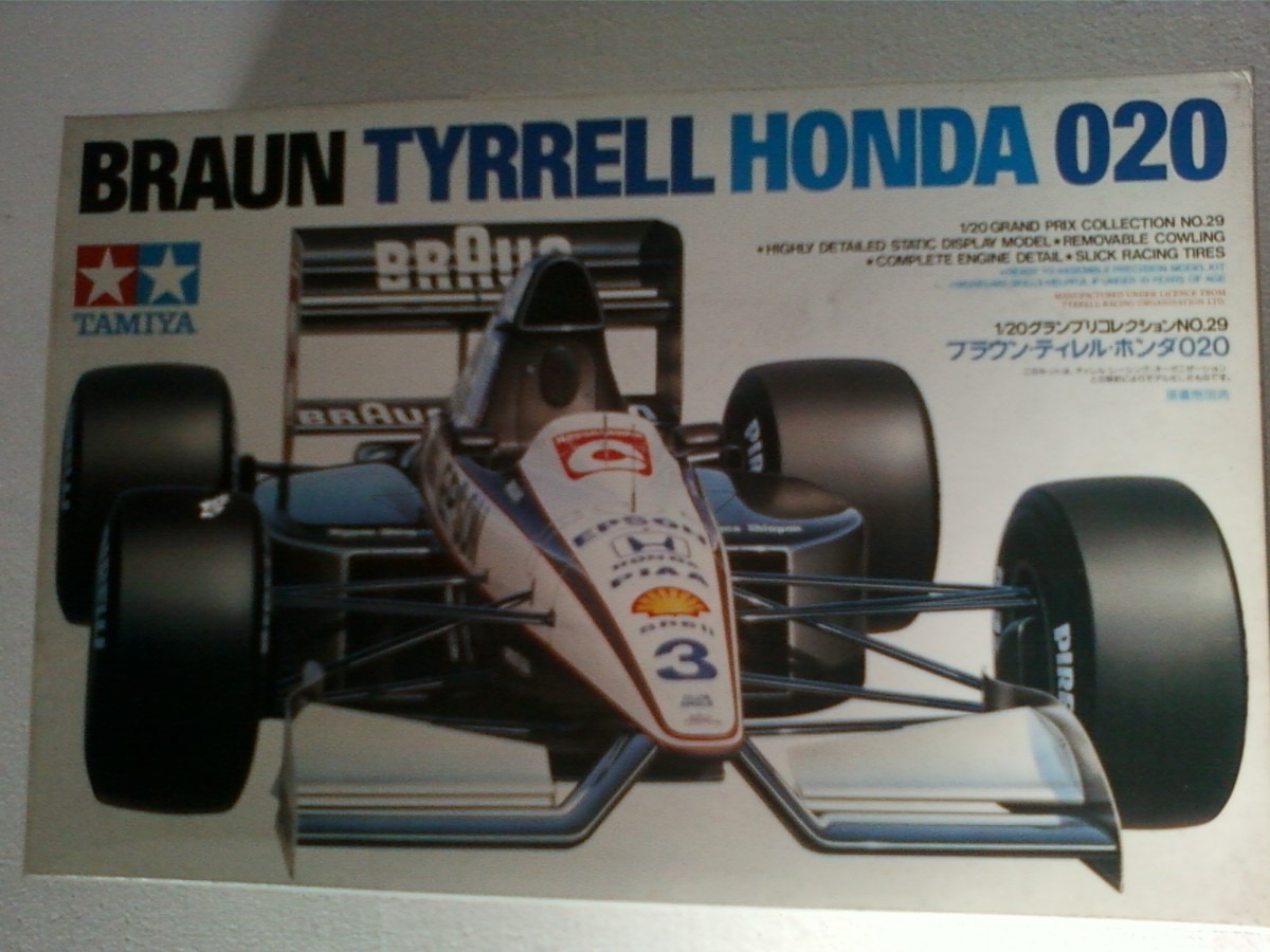Auto Formula 1 Braun Tyrrell Honda 0 Esc 1 Tamiya 1 900 00 En Mercado Libre