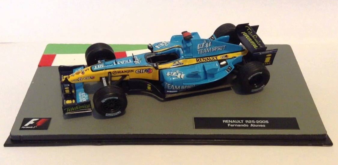 Brawn GP Mercedes Barrichello 1:43 escala F1 Coche de Juguete Modelo de Fórmula Uno en miniatura
