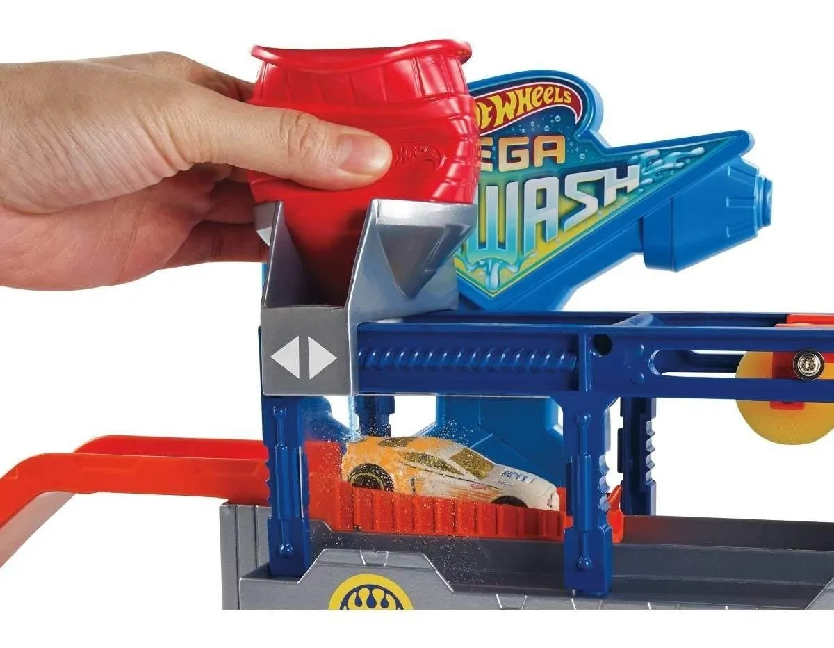 pista de lavado hot wheels