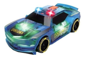 Auto Policia Dickie Toys Con Luz Y Sonido Fantastico - roblox toyscon