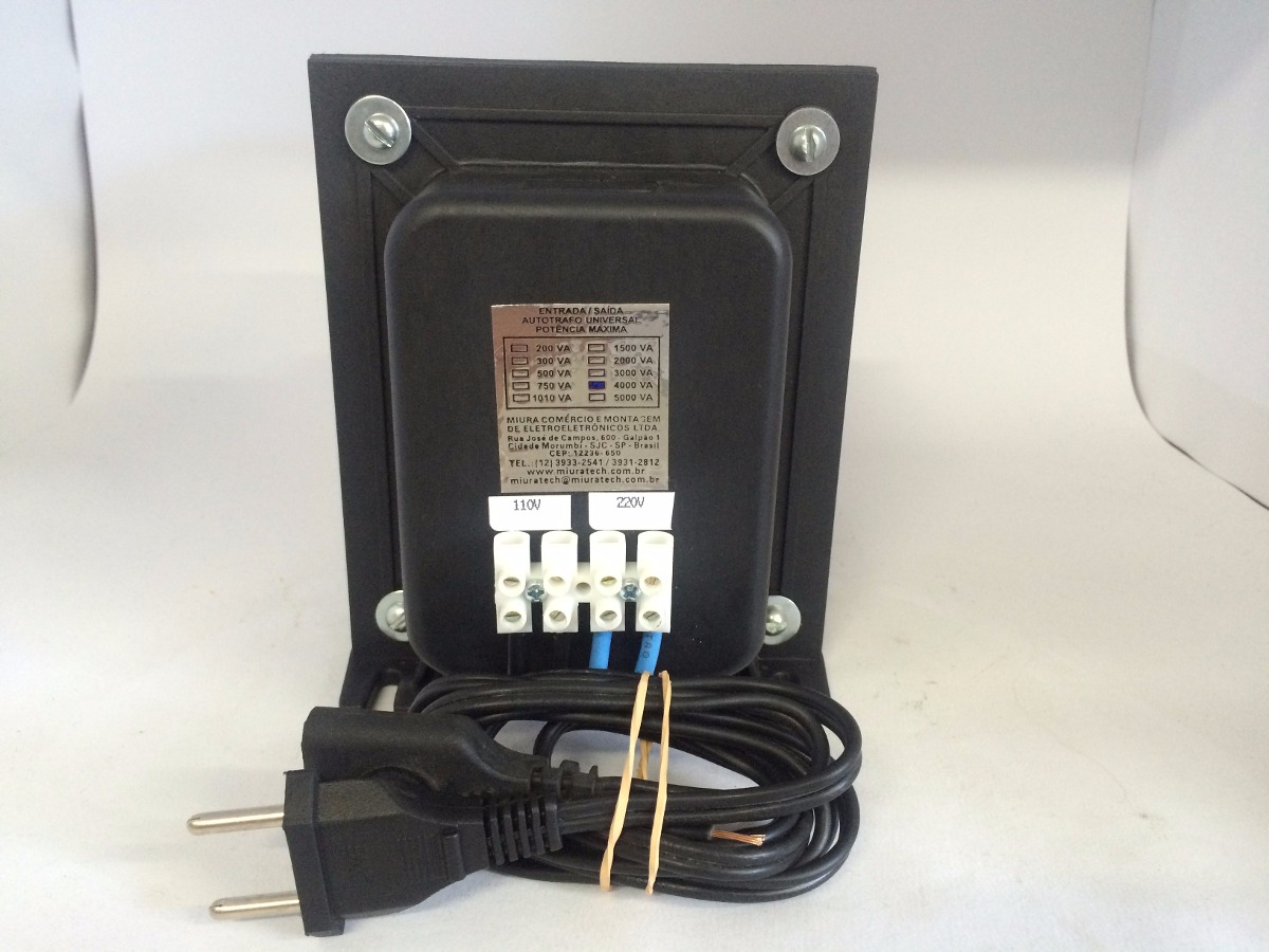 Transformador 110v Para 220v Ar Condicionado Auto Transformador 18000btus 110v 220v Para Ar Condicionado - R$ 300,00