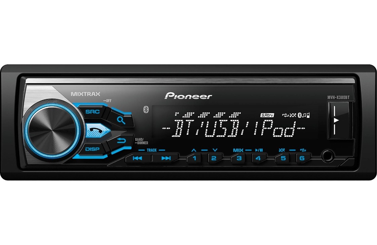 autoestereo pioneer mvh x380bt bluetooth usb iphone android D_NQ_NP_368511 MLM20597622085_022016 F