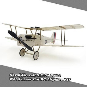 378mm Fábrica Madera Avión Balsa Real Se5a Envergadura rdhtsQ