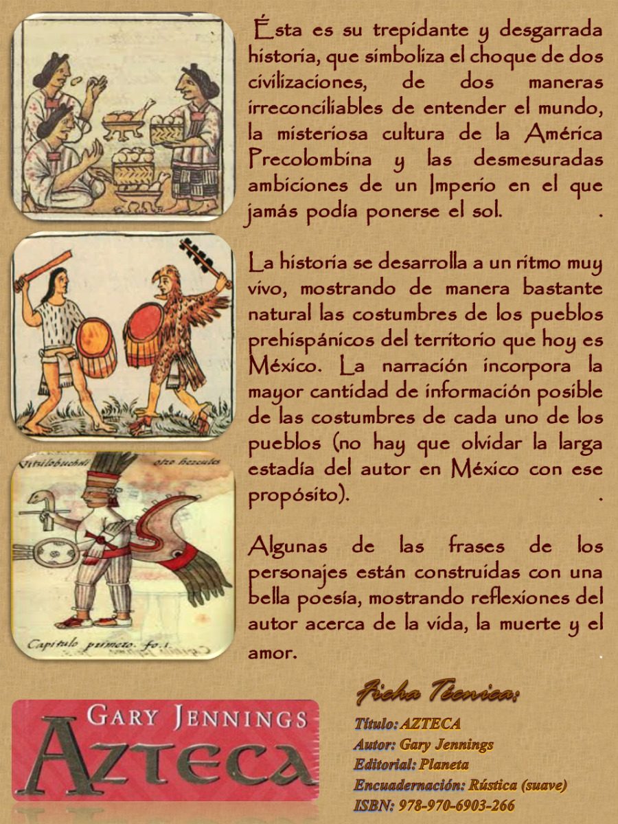 azteca gary jennings espanol azteca gary jennings espanol