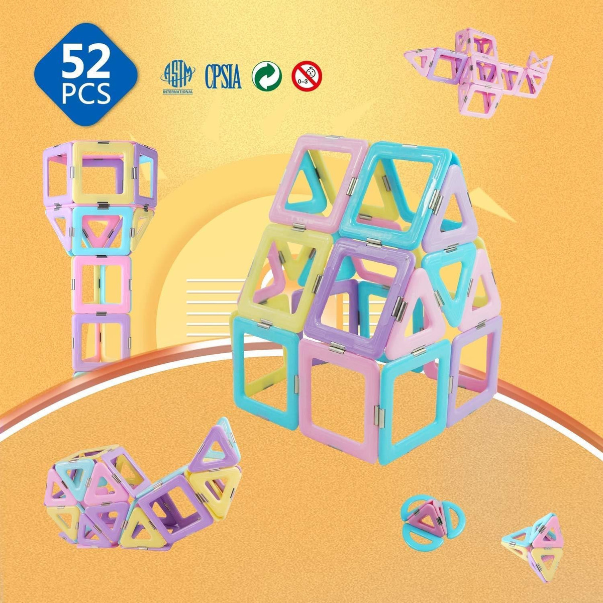 juego de construcción magnético