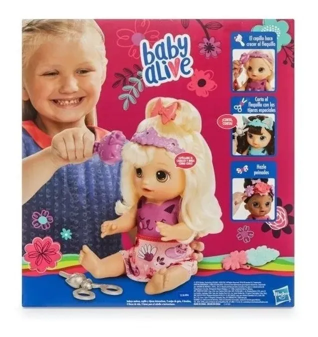 baby alive peinados