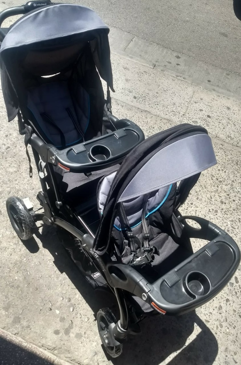 sit and stand elite double stroller