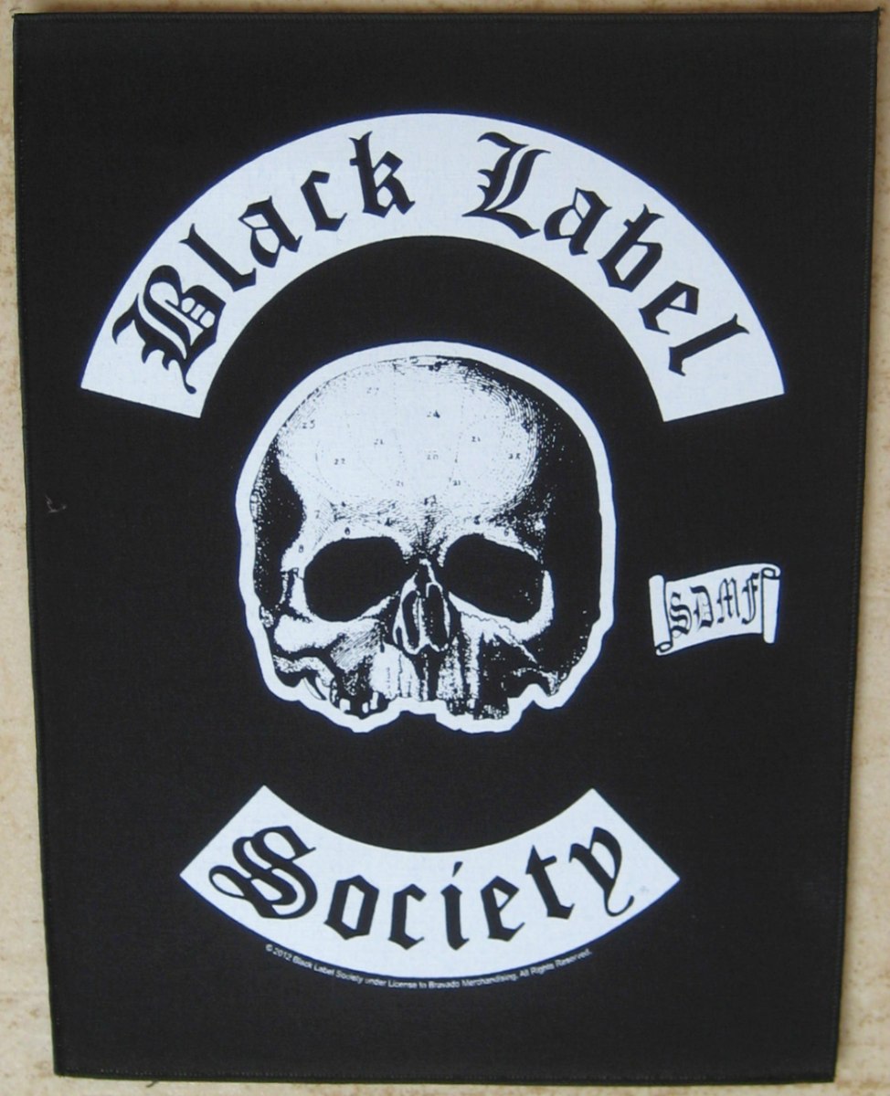 Back Patch Costas - Black Label Society Bls - Importado Zakk - R$ 69,00 ...