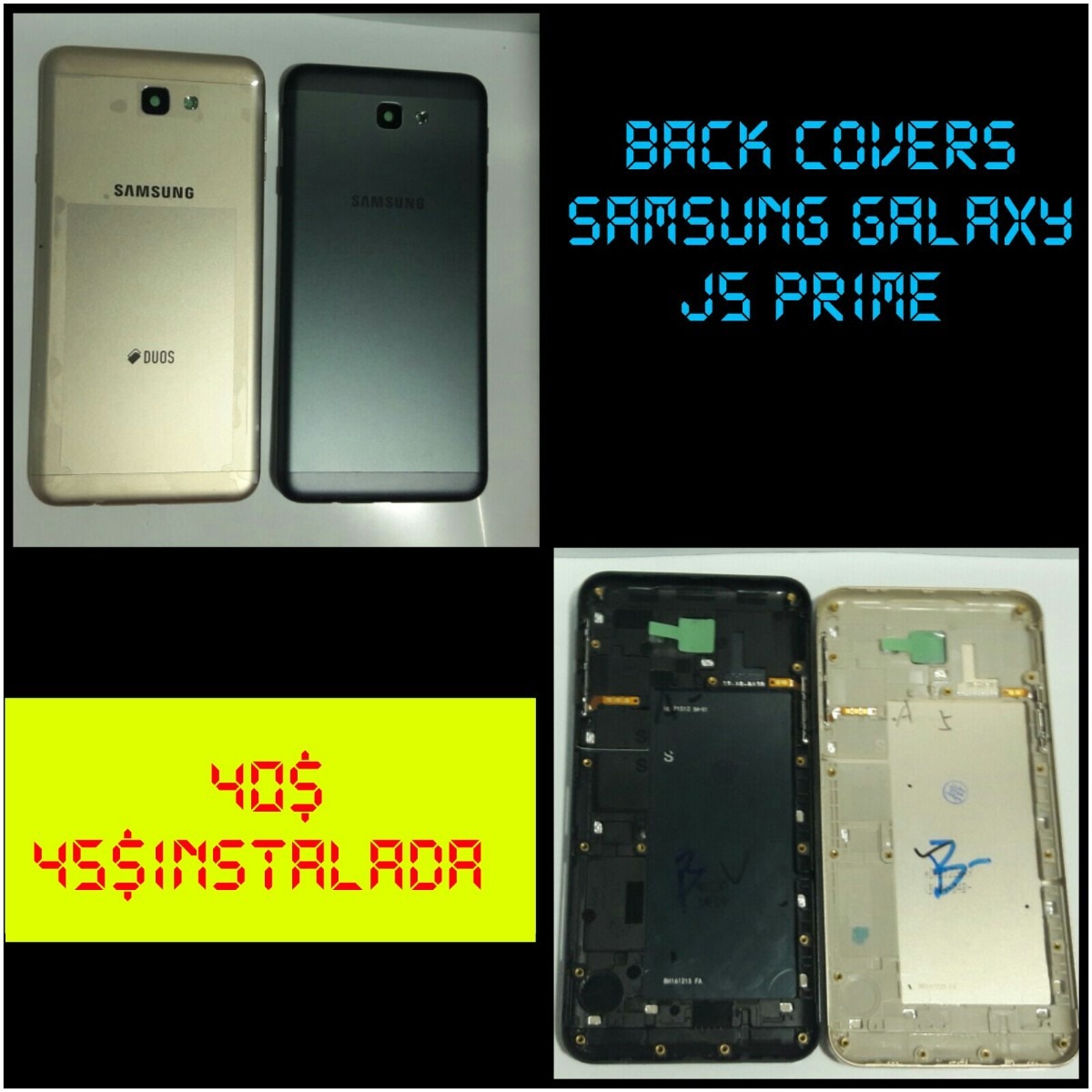 carcasa samsung j5 mercadolibre