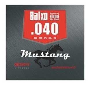 Encordoamento Para Contra Baixo 5 Cordas Mustang - R$ 64,80 em ...