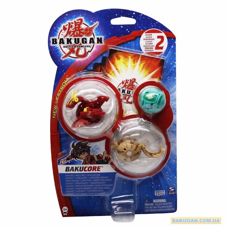 Bakugan Bakucore Blister Com Cards Long Jump Lacrado - R 