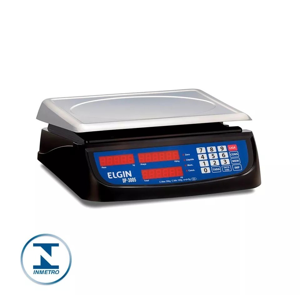 balança digital eletronica elgin dp15 plus 15kg com bateria. Carregando zoom.