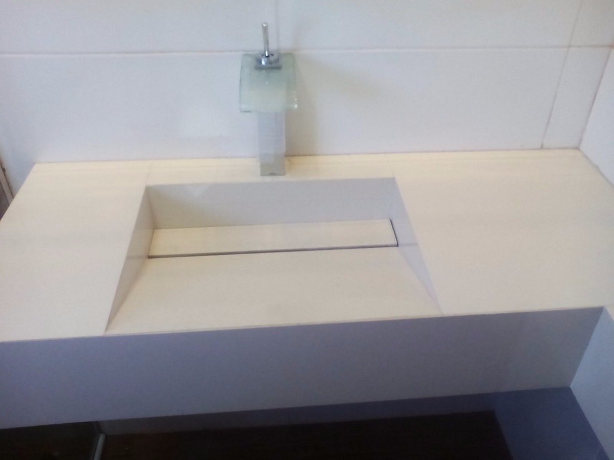 Bancada Com Cuba Inclusa Em Porcelanato R$ 550,00 em Mercado Livre -> Cuba Banheiro Porcelanato Bancada Com Cuba Inclusa Em Porcelanato R$ 550,00 em Mercado Livre -> Cuba Banheiro Porcelanato
