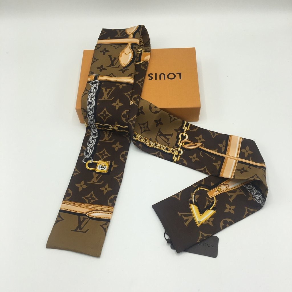 Bandeau Lenço Bandana Bolsa Louis Vuitton Confidential - R$ 270,00 em Mercado Livre
