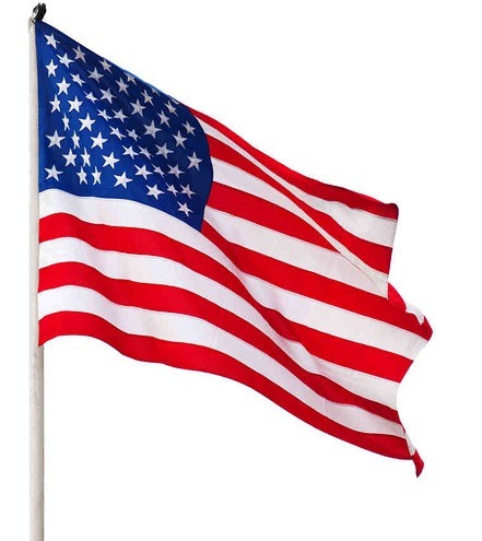 Bandeira América Estados Unidos Eua Usa 1,50 X 90 Cm Barato - R$ 86,87