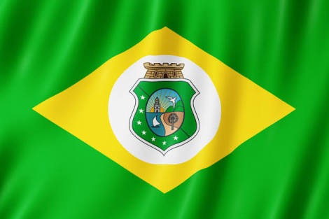 Bandeira Ceará 1x1,45m - R$ 60,00 em Mercado Livre