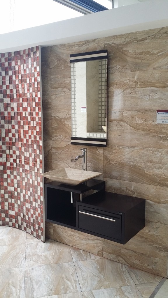 Muebles De Baño Economicos Lavabo De Marmol Moderno Giovanna - $ 6,950.