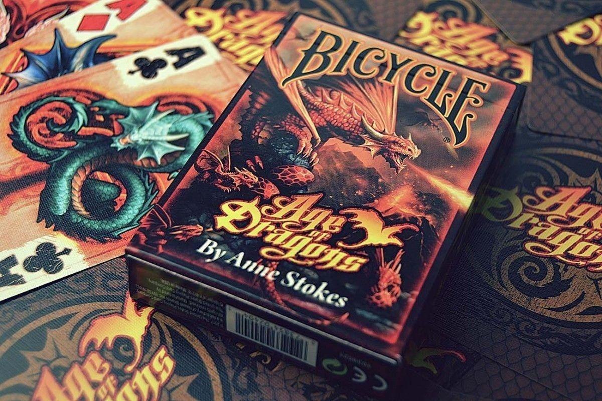Baralho Bicycle Anne Stokes Age Of Dragons - R$ 44,34 em 