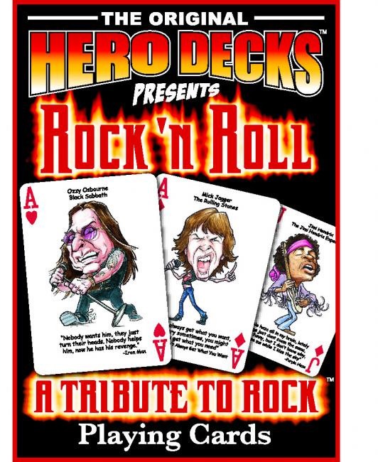 Baralho Heroes Of Rock 'n Roll - Baralho Herois Do Rock 