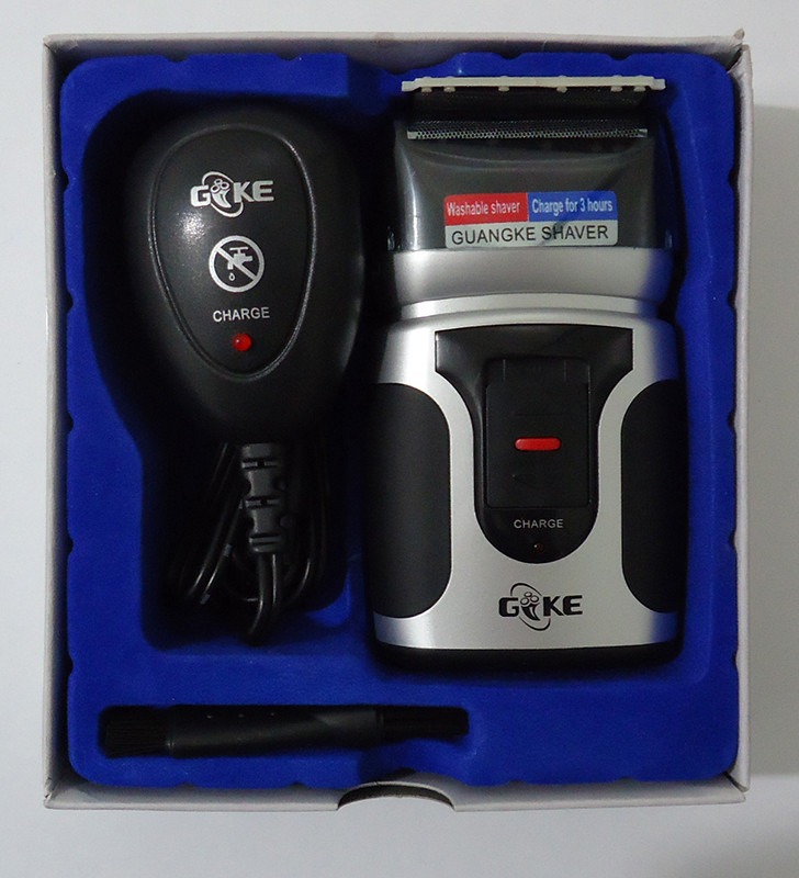 Barbeador Elétrico Gike Aparador Lavável Recarregável Artesanato Simples Para Iniciantes ~ Barbeador Elétrico Gike Aparador Lavável Recarregável