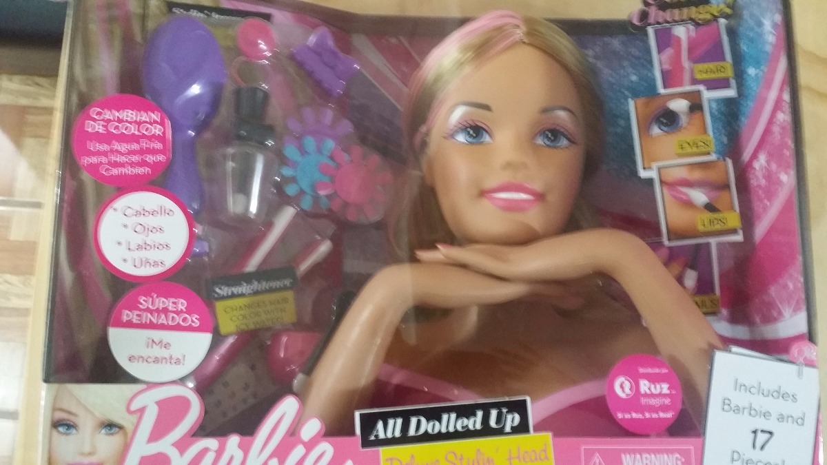 Cabeza Barbie Para Peinar Y Maquillar | Las Mejores Imágenes de Alta Definición de Inspiración de Estilo Hair