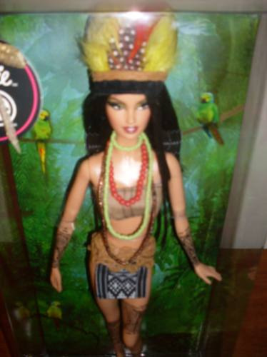 Barbie Amazonia * Dolls Of The World 2009 * Índia - R$ 999,99 em