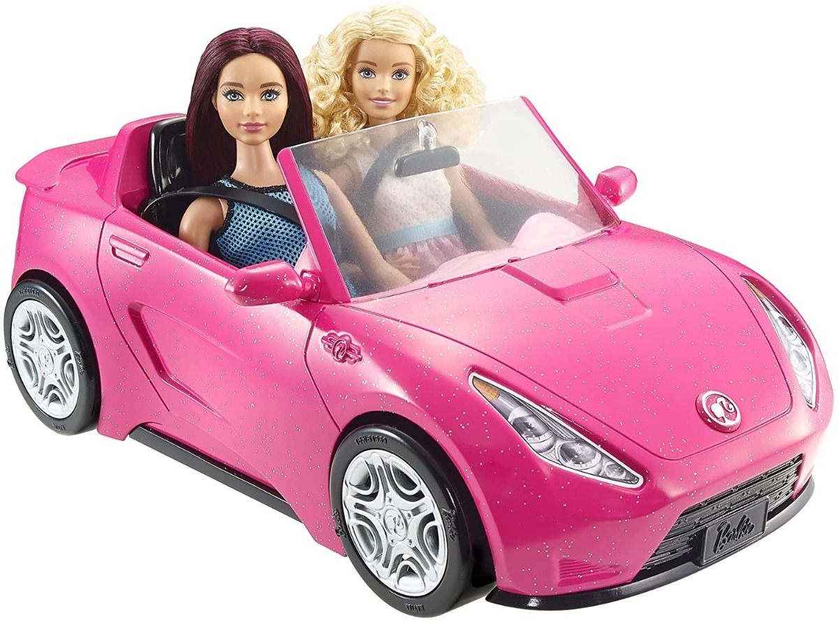 coche barbie descapotable