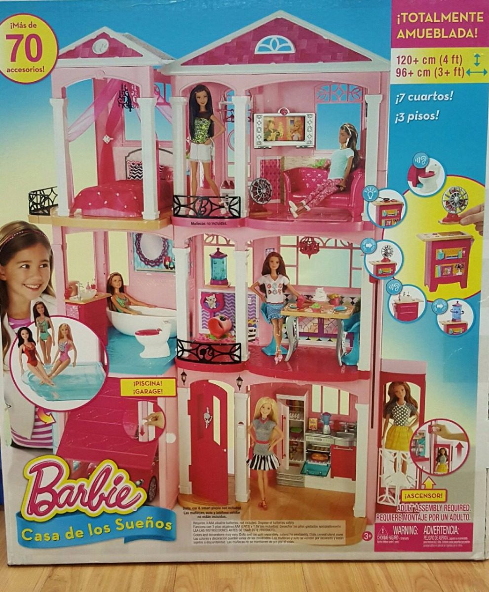 Barbie Casa De Los Sueños Envio Gratis - $ 3,799.00 en ...