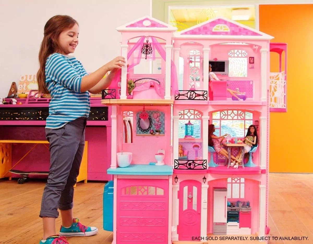 Barbie Casa De Los Sueños Mattel Msi - $ 4,199.00 en Mercado Libre