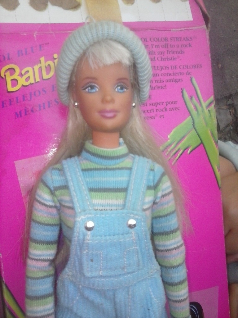 barbie cool blue