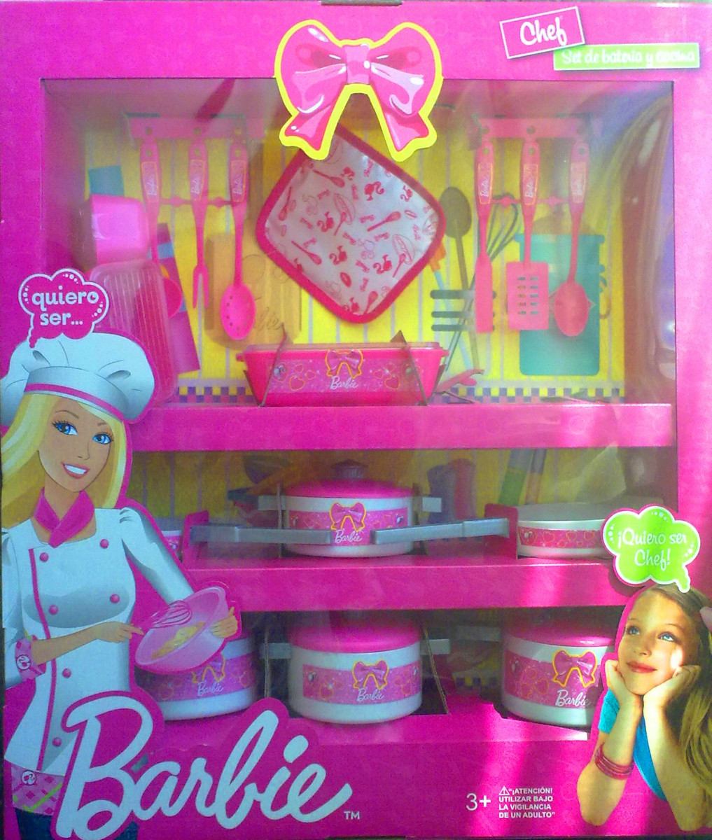 Barbie Cosinera Juego De Te - $ 800.00 en Mercado Libre