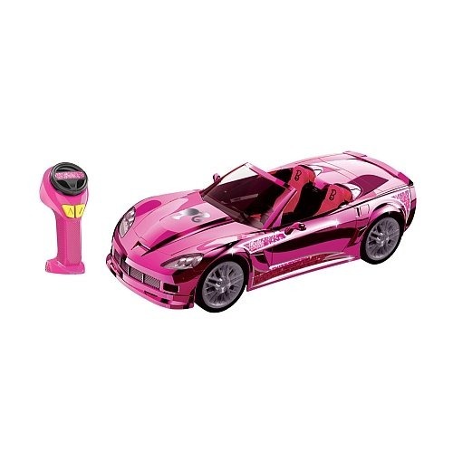 coche teledirigido barbie