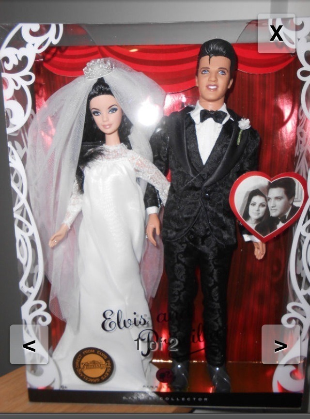elvis presley barbie