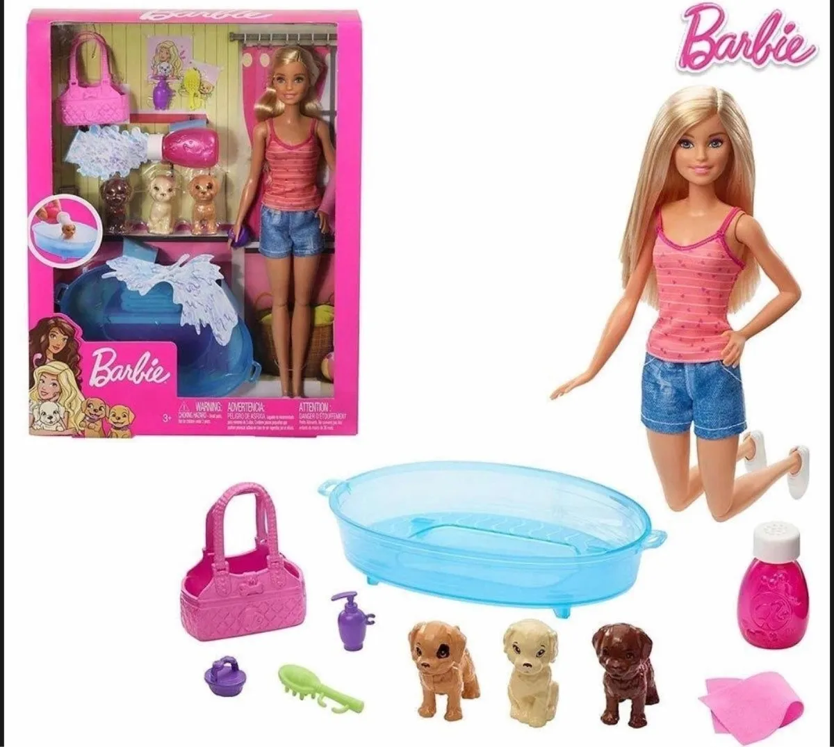 barbie con su familia