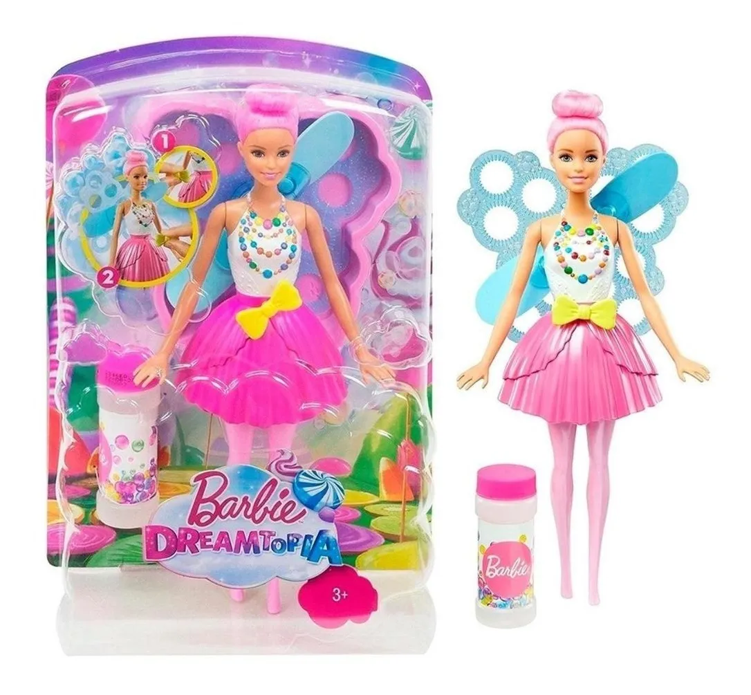 Jugueteria Pizzico | Jugueteria Online | Barbie Hada Dreamtopia Burbujero Mattel Dvm95 (6108) - $ 5.999,99