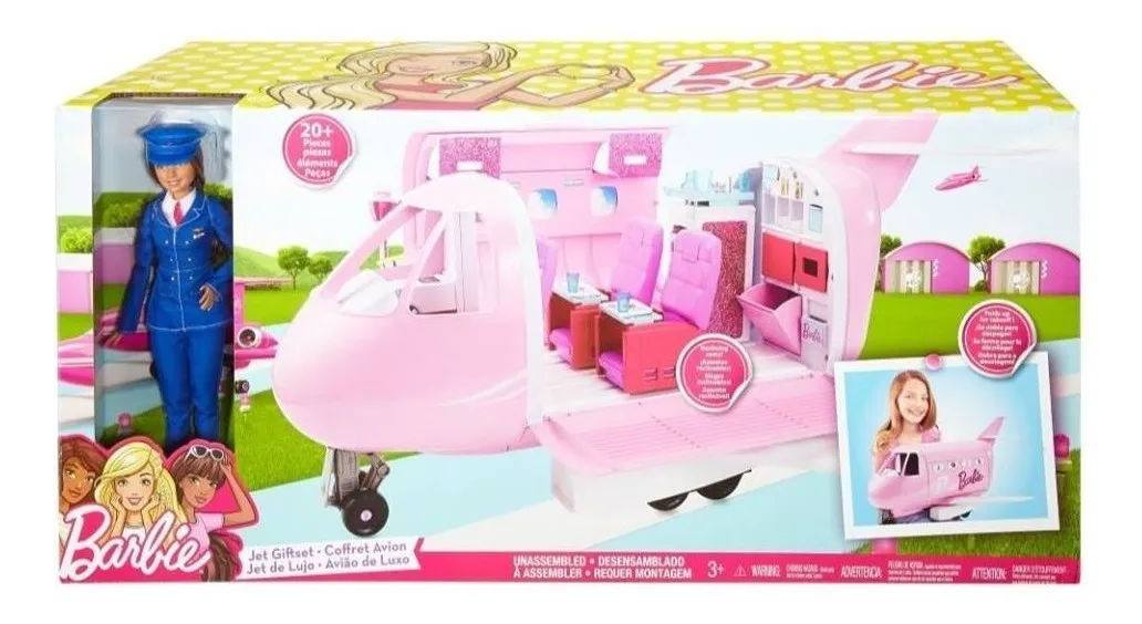 barbie jet de lujo