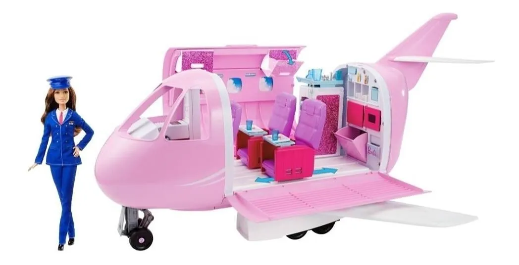 el avion de la barbie