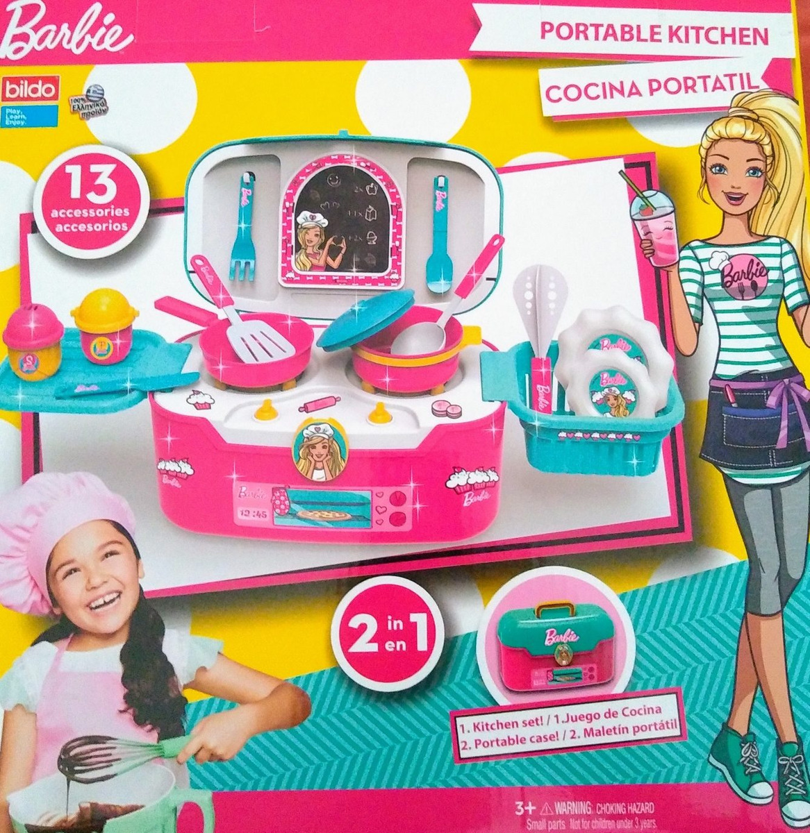 Dolls Bears Barbie Juego De Cocina Structures Furniture