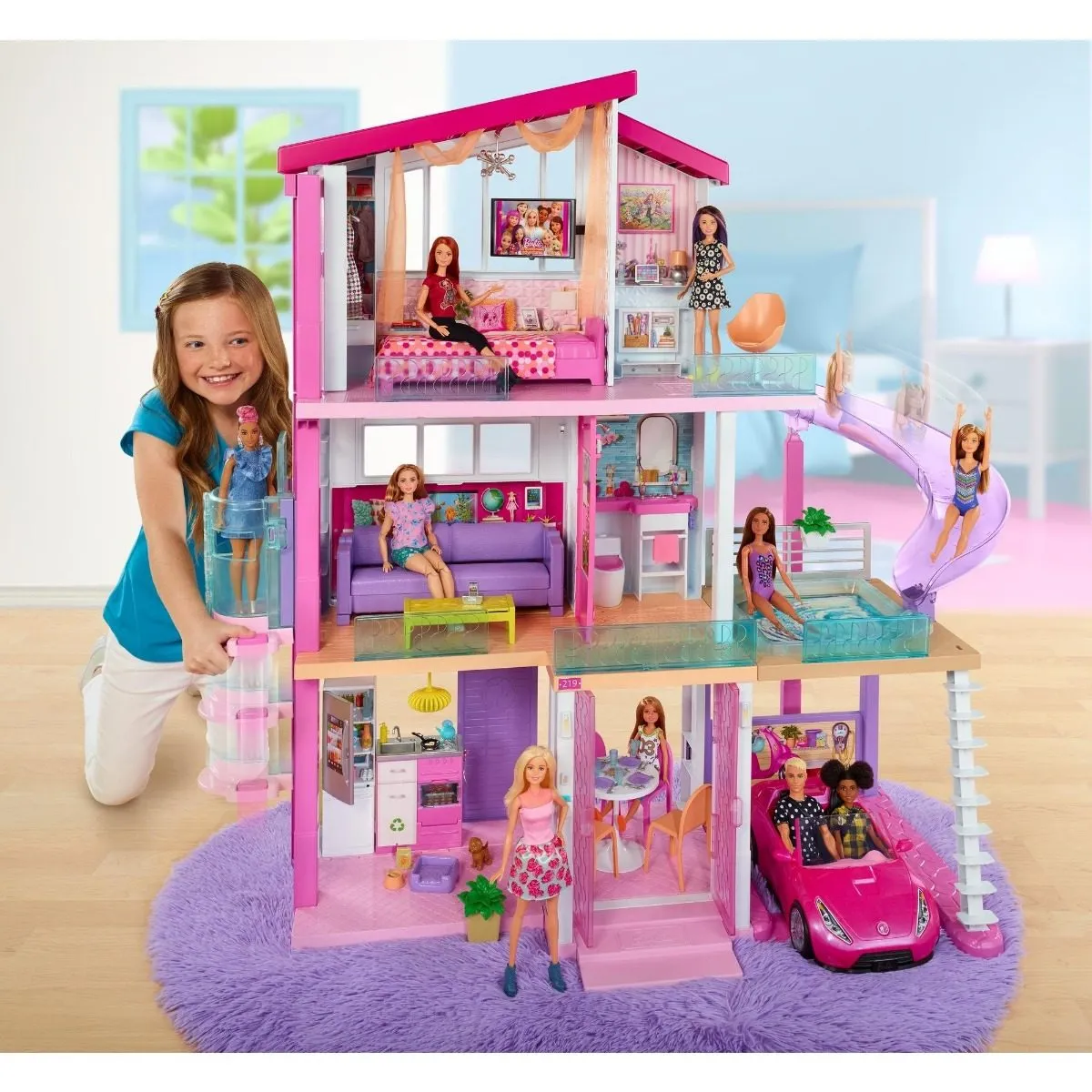 La Tienda De Lulú | Barbie Mega Casa De Los Sueños , Barbie Dreamhouse Mattel. - $ 1.400.000