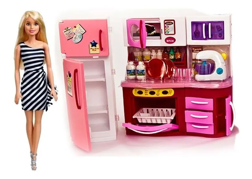 videos de cocina de barbie