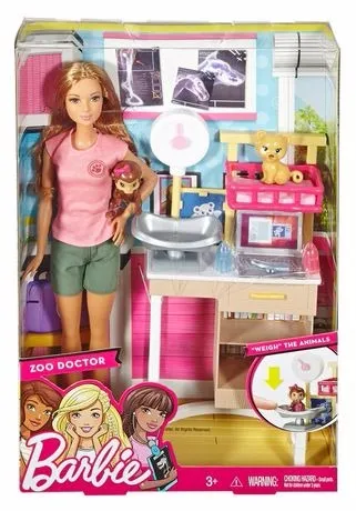 muñeca barbie veterinaria