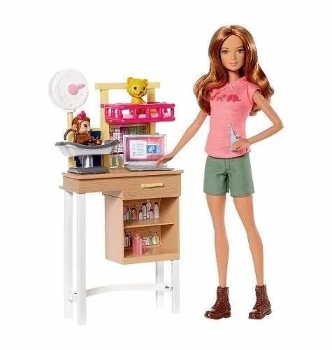 juguetes de barbie veterinaria